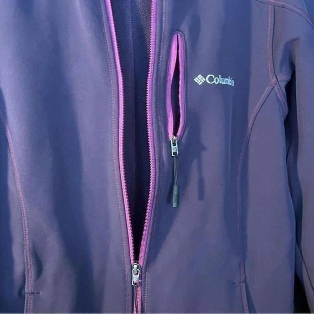 Columbia Purple Shell Jacket - Picture 3 of 10